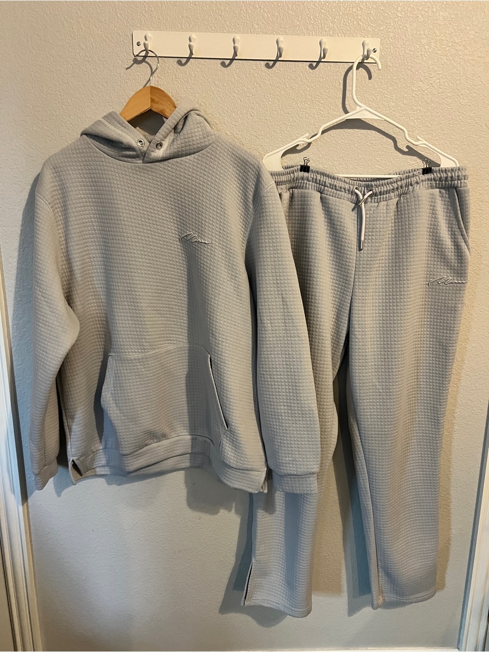 BoohooMAN Oversized Boxy Sweat Set Men’s XL